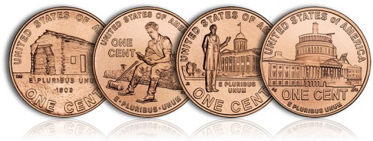 2009 Lincoln Cents - Click to Enlarge