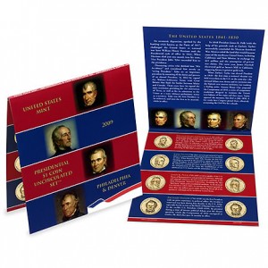2009 Presidential Dollar Uncirculated Set - Click to Enlarge