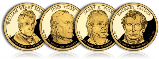 2009 Presidential Dollars (Proof Versions) - Click to Enlarge