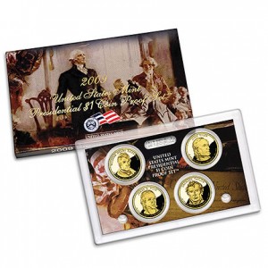 2009 US Mint Presidential Dollars Proof Set - Click to Enlarge