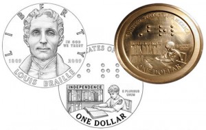 Orginal Braille Silver Dollar Coin Designs and Prototype Orginal Braille Silver Dollar Coin Designs and Prototype - Click to Enlarge
