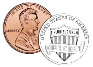 2010 Lincoln Cent (with line-art obverse) (US Mint images) 2010 Lincoln Cent (with line-art obverse) - Click to Enlarge