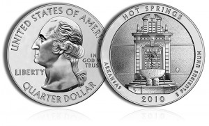 2010 Hot Springs Silver Coin