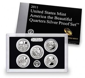 2011 United States Mint America the Beautiful Quarters Silver Proof Set 2011 United States Mint America the Beautiful Quarters Silver Proof Set