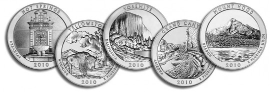2010 America the Beautiful Silver Coins