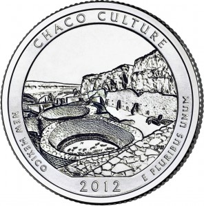 2012 Chaco Culture National Historical Park Quarter (US Mint image)