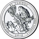 2012 El Yunque National Forest Quarter (US Mint image) 2012 El Yunque National Forest Quarter (US Mint image)