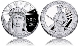 2012 American Platinum Eagle